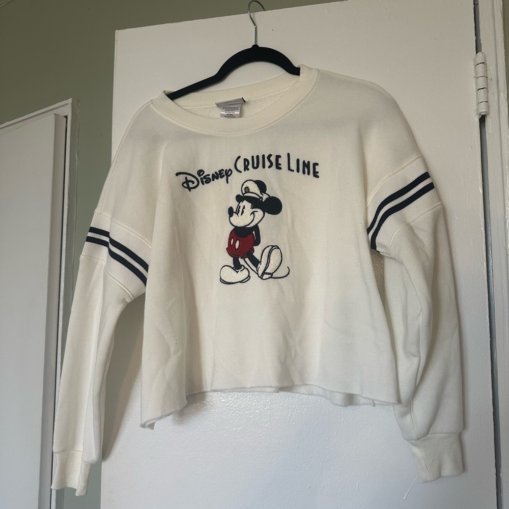 LAST CHANCE SALE! Disney Cruise Line Cropped Sweater